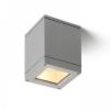 QUADRA M mennyezeti lámpa ezüstszürke  230V LED E27 8W IP54