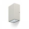 DIXIE 10x16 fali lámpa fehér 230V LED 2x5W 84° IP54 3000K