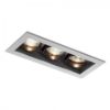 MONE III dönthető ezüstszürke  12V GU5,3 3x50W