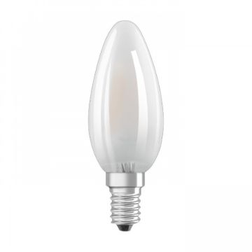 OSRAM Retrofit gyertya alakú DIMM  matt 230V E14 LED EQ40  2700K