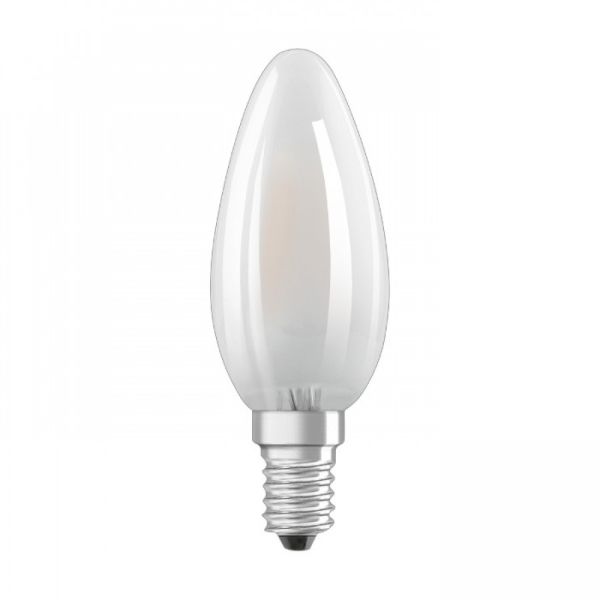 OSRAM Retrofit gyertya alakú DIMM  matt 230V E14 LED EQ40  2700K