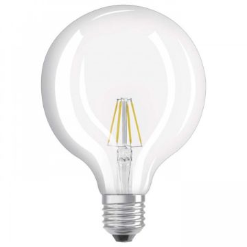 OSRAM Retrofit Globe 125   világos 230V E27 LED EQ60  2700K