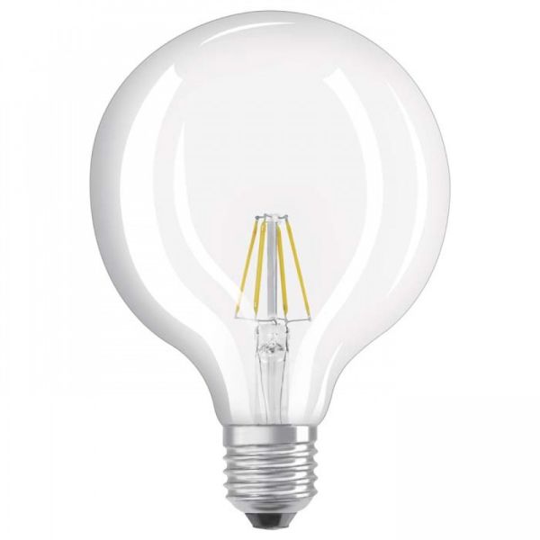 OSRAM Retrofit Globe 125   világos 230V E27 LED EQ60  2700K