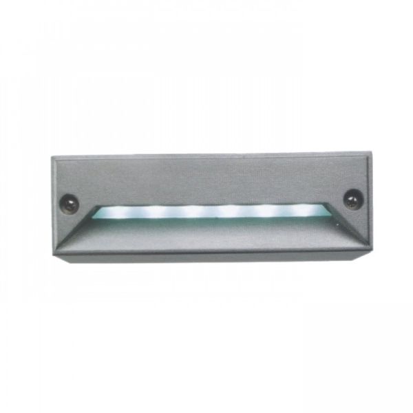 minI LED RC süllyesztett lámpa ezüstszürke 230V LED 0.8W IP54 5500k