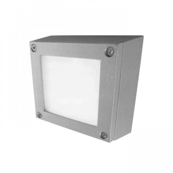 LERRY LED 16 felületre szerelhető ezüstszürke/fehér 230V LED 1W IP54