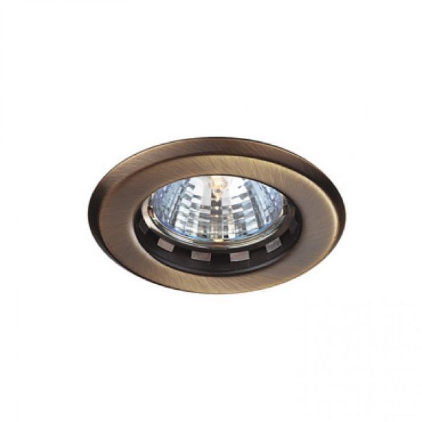 FGL Standart MR16 süllyesztett lámpa fésült acél 12V GU5,3 50W