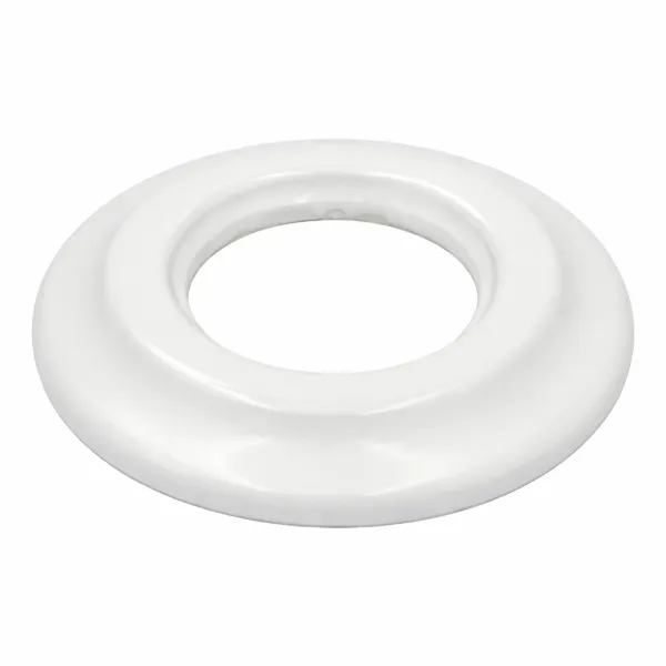 Fehér Porcelán Keret – 1-es Süllyesztett Szerelvényhez - BONOLO